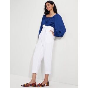 Kate Spade Voile Square-Neck Top